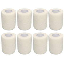 8 Rollen Selbstklebende Bandage 5cm x 4,5m – Elastische Fixierbinde