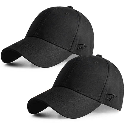 Baseball Cap Baumwolle Verstellbar – Unisex Kappe Schwarz
