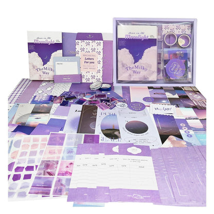 Scrapbooking Set 394 Teile – Tagebuch Zubehör DIY Bastelset
