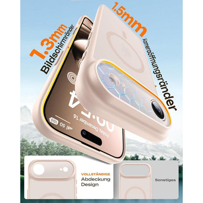 iPhone Air Hülle mit MagSafe, Kameraschutz, matt, Wüstensand