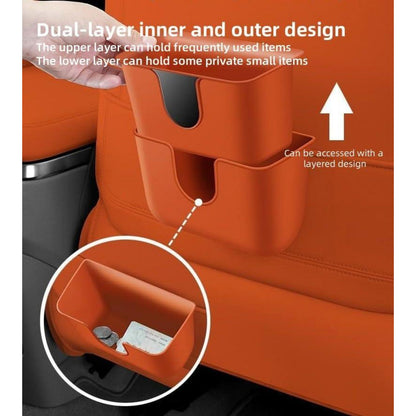 Auto-Mülleimer hängend, wasserdicht & mit Fächern