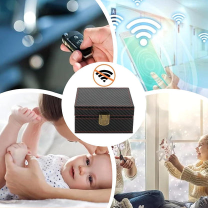 Keyless Go Schlüsselbox mit Signalblocker Schwarz