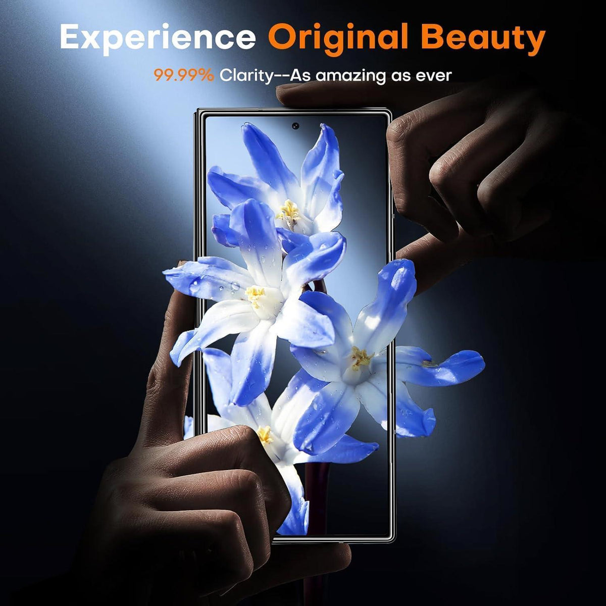 Schutzglas für Galaxy Z Fold 7, 2 Stück, Auto-Installation