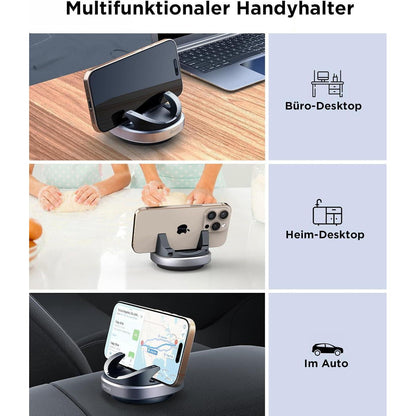 Handyhalterung Auto mit 360° Drehung & Nano-Gel