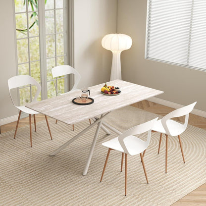 Esstisch Set 180cm & 4 Stühle – Modernes Esszimmer-Set