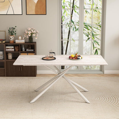 Esstisch Set 180cm & 4 Stühle – Modernes Esszimmer Set