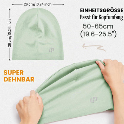 Sportmütze Beanie für Damen und Herren, atmungsaktiv und warm