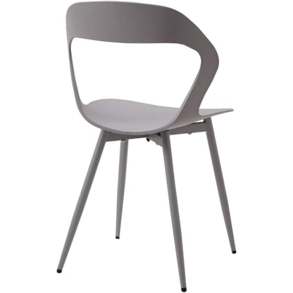 Rechteckiger Esstisch Set 180cm mit 4 Stühlen – Grau