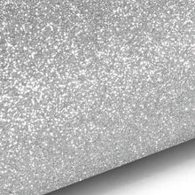 Silber Glitzer Autofolie – Car Wrapping Folie 30x200cm