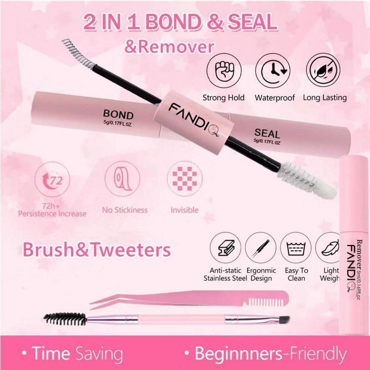 Wimpern-Set für professionelles Lash-Design – 520 Stück