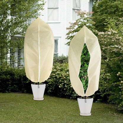 3x Winterschutz für Pflanzen, Frostschutz Kübelpflanzensack 160x100 cm
