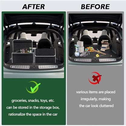 Auto Kofferraum Organizer – 2er Set, Faltbar & Rutschfest