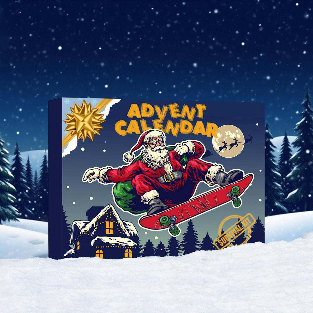 2026 Adventskalender Survival Kit für Herren mit Campingwerkzeug