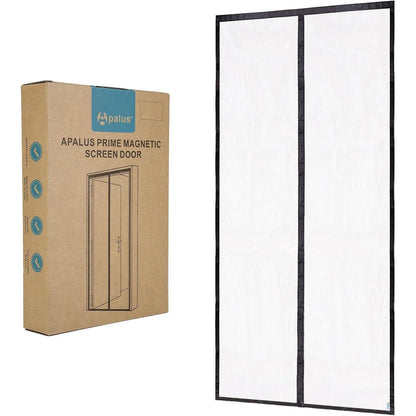 Magnetischer Insektenschutz für Balkontüren 140x240cm Schwarz