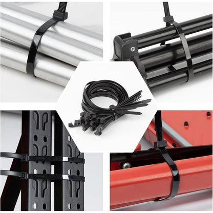 Robuste Kabelbinder 40,6 cm – 500er Pack, Weiß