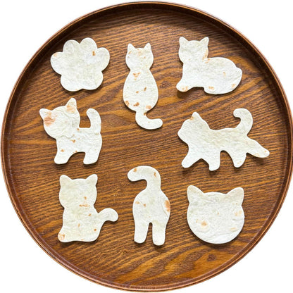 8-teiliges Katzen-Ausstechformen-Set aus Edelstahl