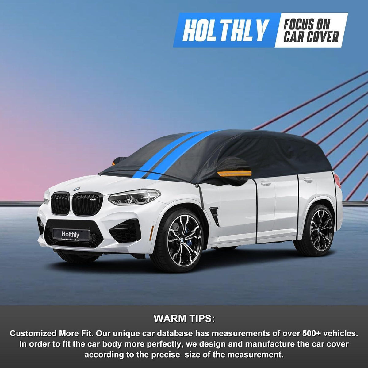 Halbgarage SUV/Kombi – Wasserdicht & Faltbar bis 510 cm