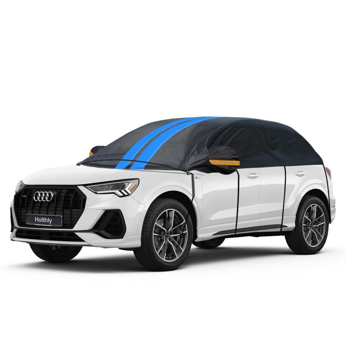 Halbgarage SUV Winter Schutzplane Schnee Regen Staub