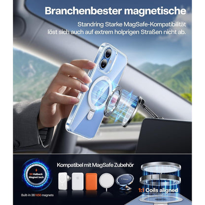 iPhone 17 Hülle mit Ständer & starkem MagSafe Magnet