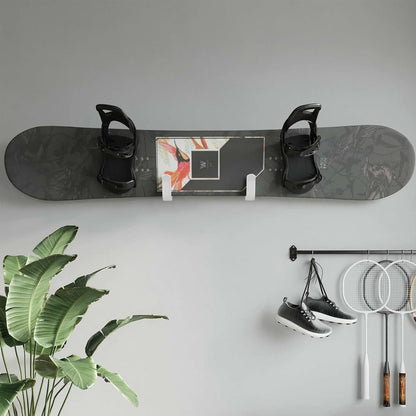Skateboard Wandhalterung | Snowboard Aufbewahrung 4er Set