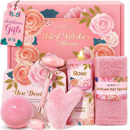 Entspannendes Wellness Geschenkset für Frauen | SPA & Badebomben