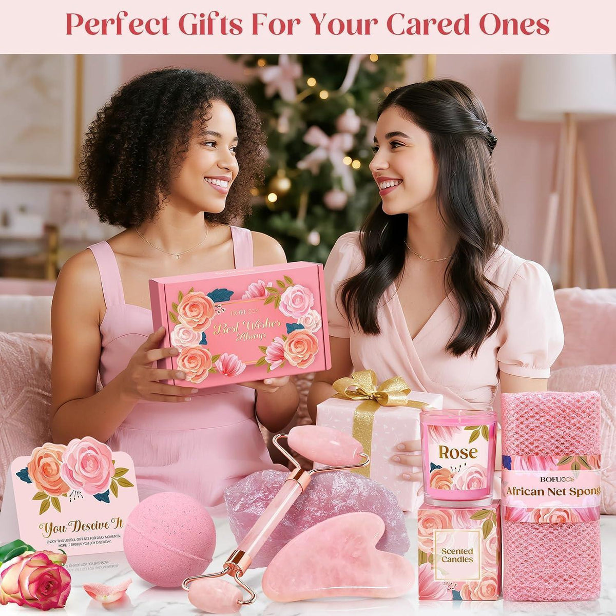 Entspannendes Wellness Geschenkset für Frauen | SPA & Badebomben