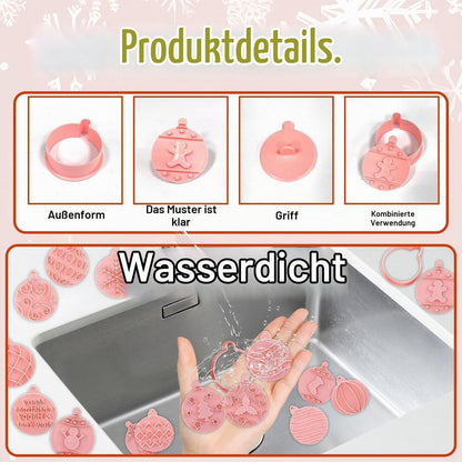 Weihnachtsausstecher Set 20 Stück Kunststoff Plätzchenformen Kinder