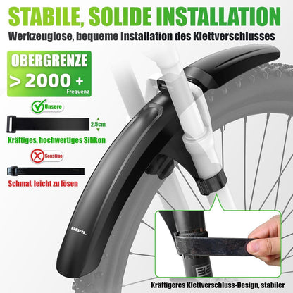 MTB Schutzblech Set 27,5/29 Zoll – Robuster Spritzschutz
