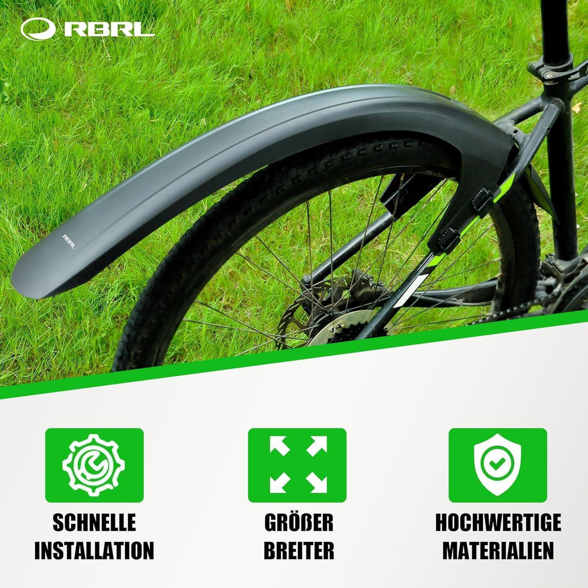 MTB Schutzblech Set 27,5/29 Zoll – Robuster Spritzschutz