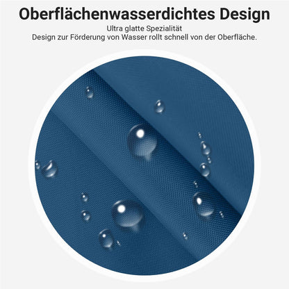 Duschvorhang dunkelblau 180x180 cm | Antischimmel & Wasserabweisend