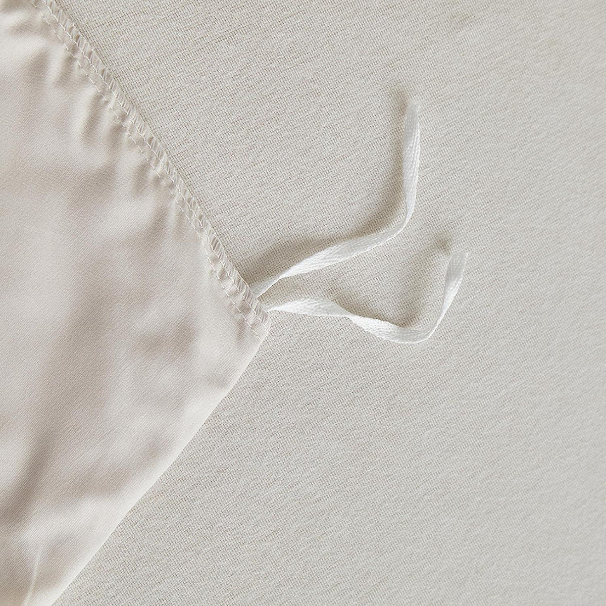 Getuftete Bettwäsche 220x240 Beige Blattmuster mit Kissenbezügen