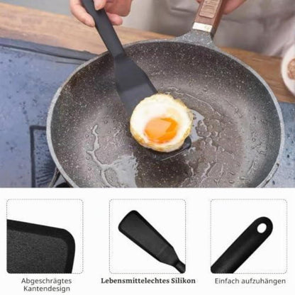 2x Silikon Pfannenwender Set – Hitzebeständig & Antihaft