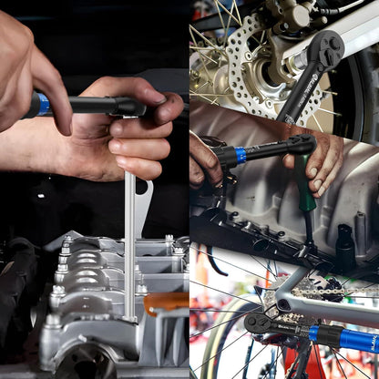 Drehmomentschlüssel Set 50-teilig 1/4" & 3/8" 3-60Nm für Auto & Fahrrad