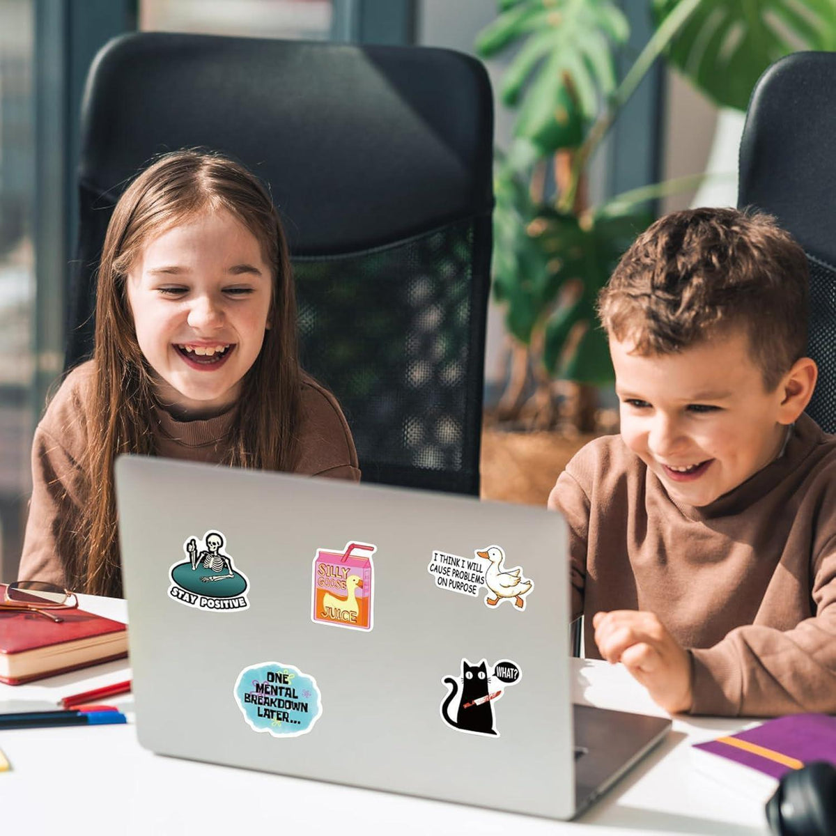 50er Sticker Set – Lustige & Wasserdichte Aufkleber für DIY