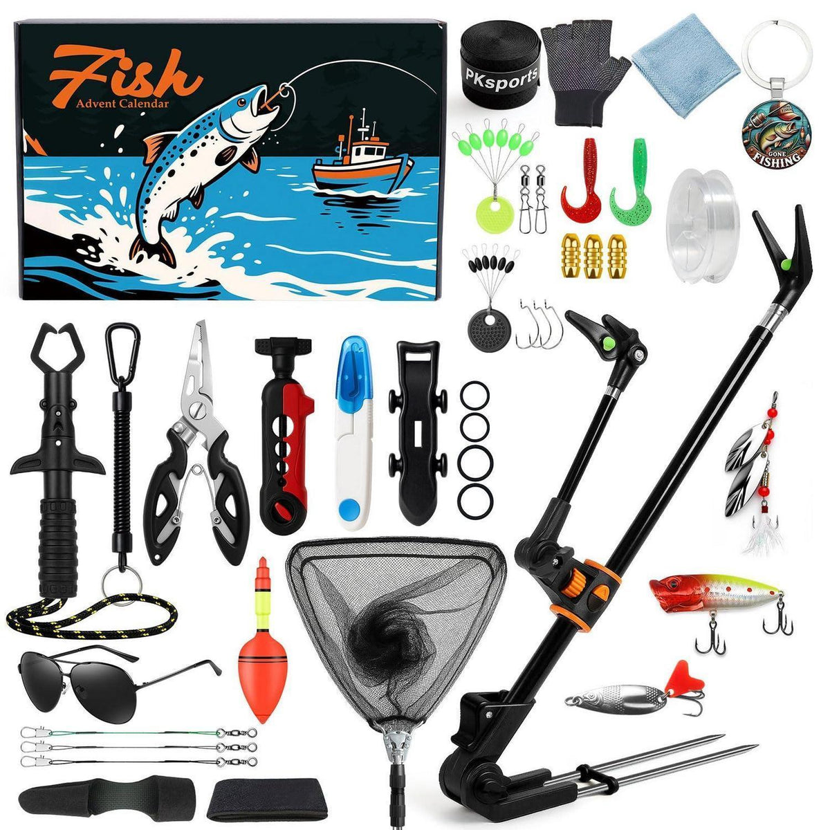 Angel Adventskalender für Angler – 24 Überraschungen