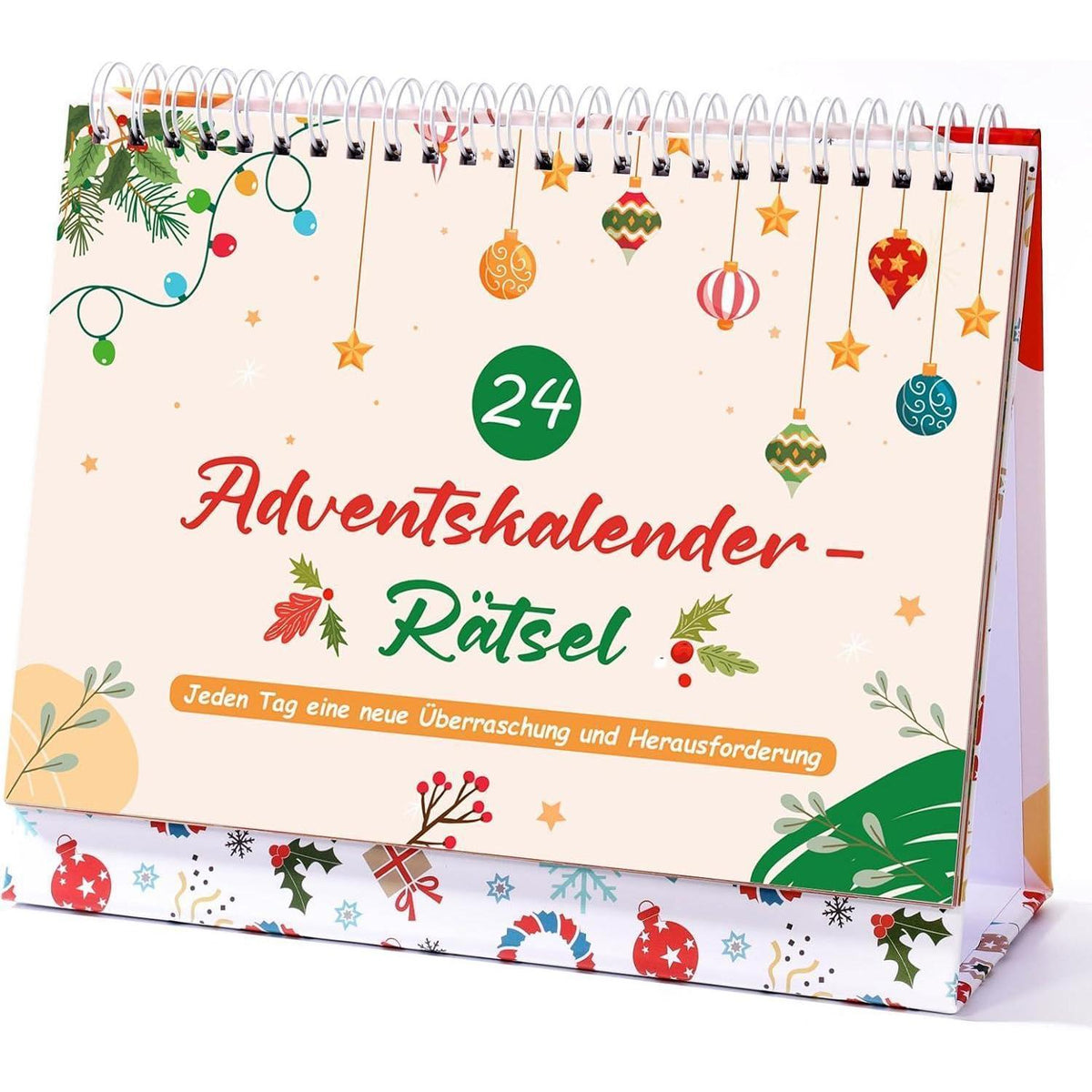 Adventskalender Rätsel für Erwachsene & Kinder – 24 knifflige Spiele