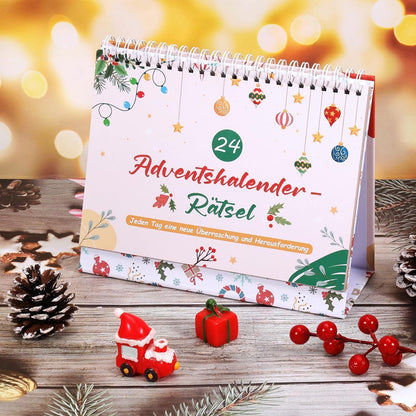 Adventskalender Rätsel für Erwachsene & Kinder – 24 knifflige Spiele
