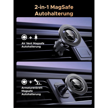 Magsafe Autohalterung 2-in-1 für iPhone 17 16 15 14