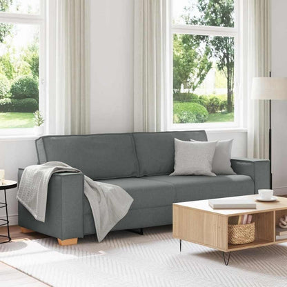 3-Sitzer Sofa Dunkelgrau, 180 cm – Bequemes Polstersofa
