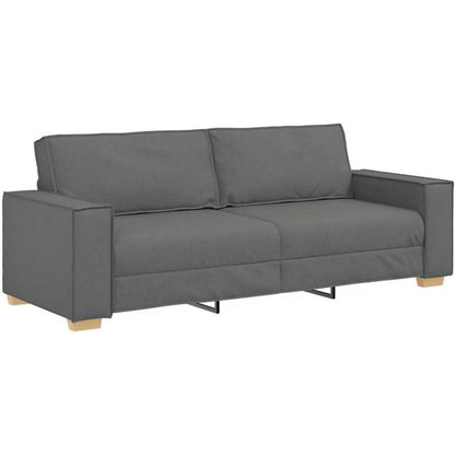 3-Sitzer Sofa Dunkelgrau, 180 cm – Bequemes Polstersofa