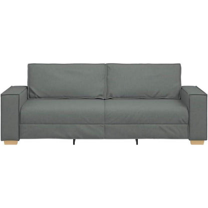 3-Sitzer Sofa Dunkelgrau, 180 cm – Bequemes Polstersofa