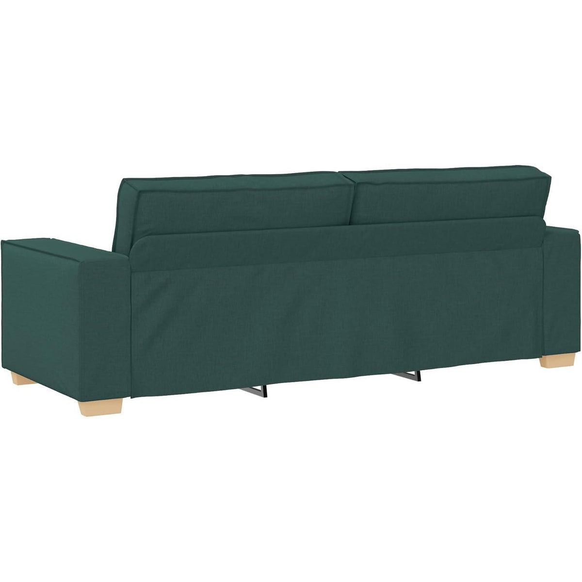 3-Sitzer Sofa Dunkelgrün, 180 cm – Modernes Wohnzimmer Sofa