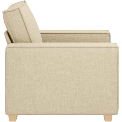 Creme Mini Sofa 60 cm – Bequemer Stoff-Sessel für Wohnzimmer