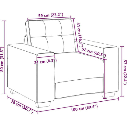 3-TLG. Samt Sofagarnitur Blau – Modernes Wohnzimmer Set