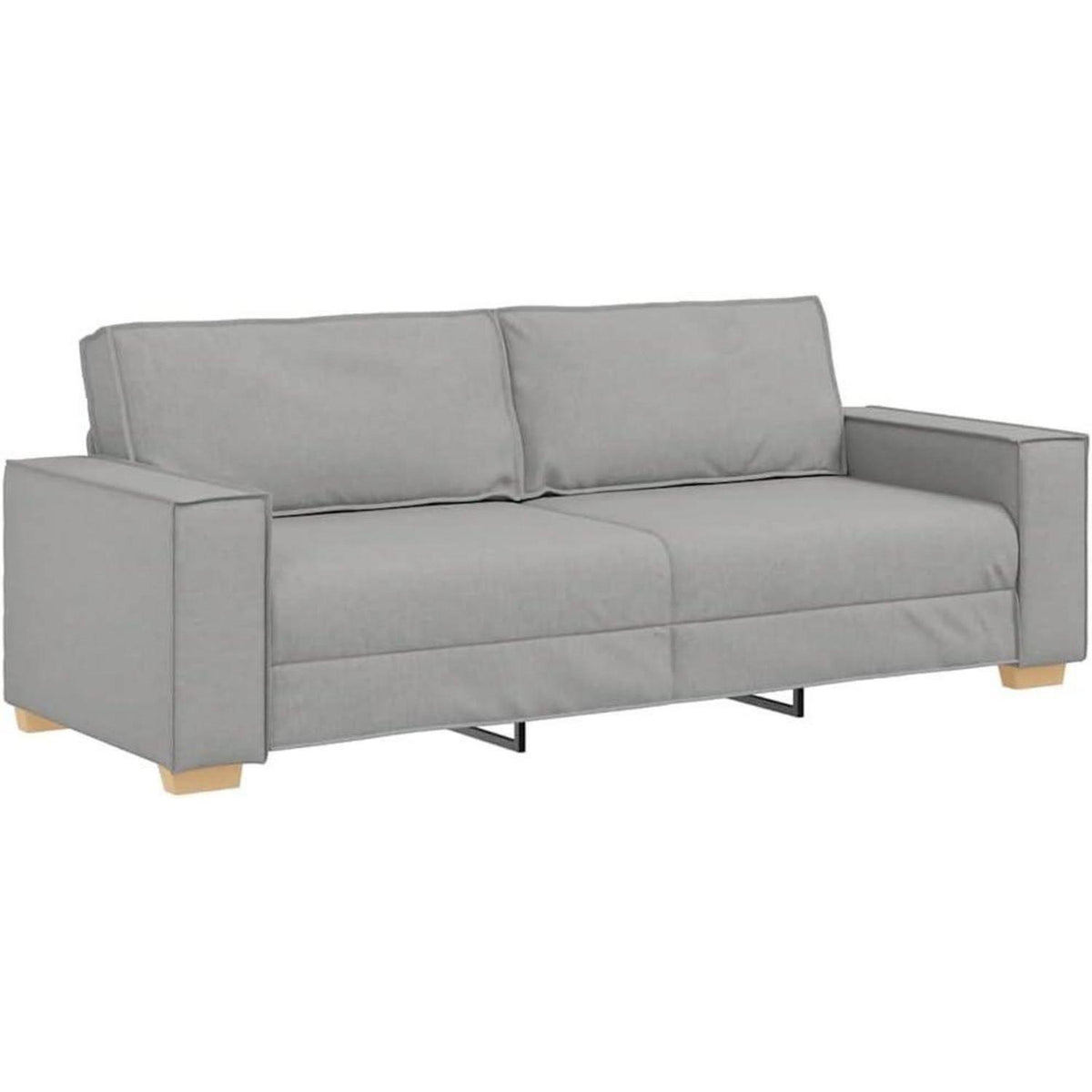 3-Sitzer Sofa Wolkengrau, 180 cm – Modernes Wohnzimmer Sofa