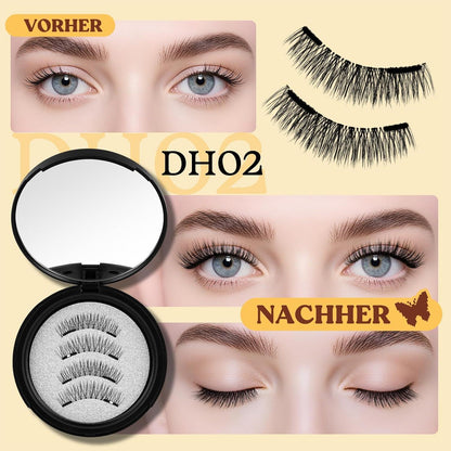 Magnetische Wimpern Set ohne Kleber – Natürlicher Look