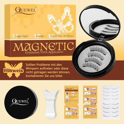 Magnetische Wimpern Set ohne Kleber – Natürlicher Look