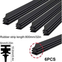 6x Scheibenwischer Gummi 800mm – Universeller Ersatzwischer