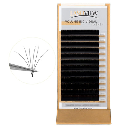 Volumen Wimpern Extensions – Seidenwimpern 0.07mm D Curl 8-15mm