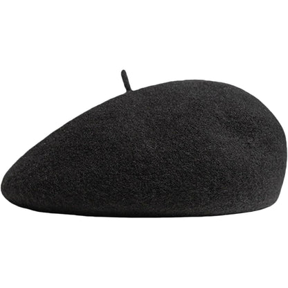 Baskenmütze Damen Schwarz – Klassisch & Stilvoll für Herbst/Winter